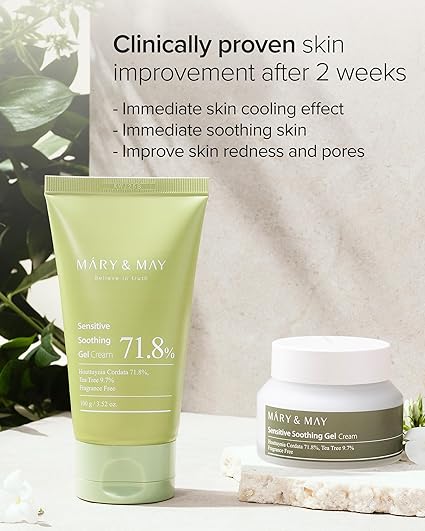Mary & May Sensitive Soothing Gel Cream 12g [Miniature]