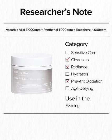 Mary & May Vitamin B.C.E Cleansing Balm 120g