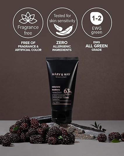 Mary & May Idebenone Blackberry Intense Cream 100g