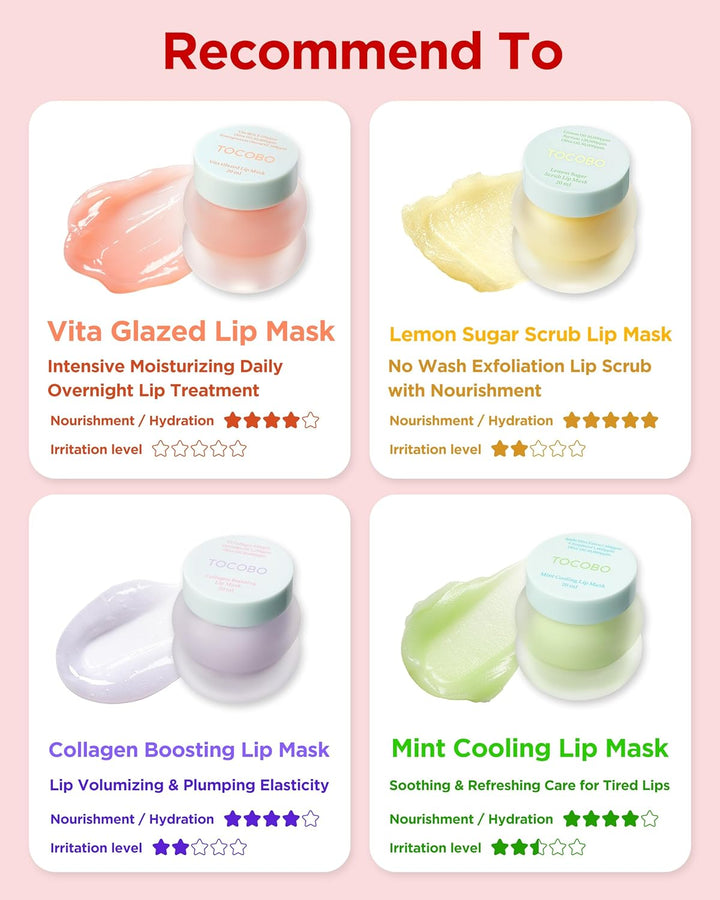 Tocobo Lip Mask - 4type