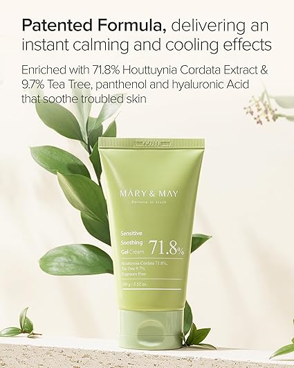 Mary & May Sensitive Soothing Gel Cream 12g [Miniature]