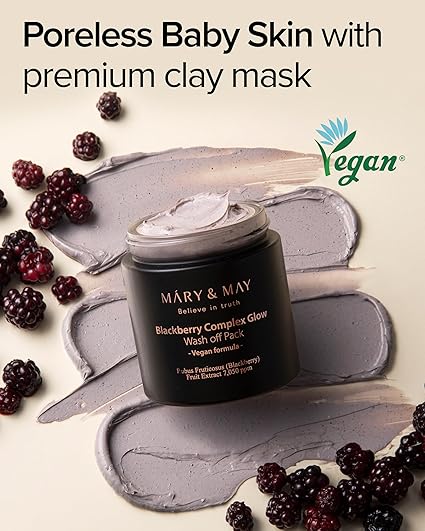 Mary & May Blackberry Complex Glow Wash off Pack 125g