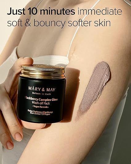 Mary & May Blackberry Complex Glow Wash off Pack 125g