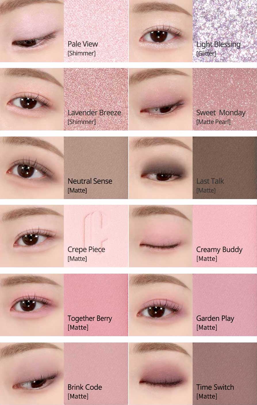 CLIO  Pro Eye Palette Air 7.2g No.4 Pink Pairing