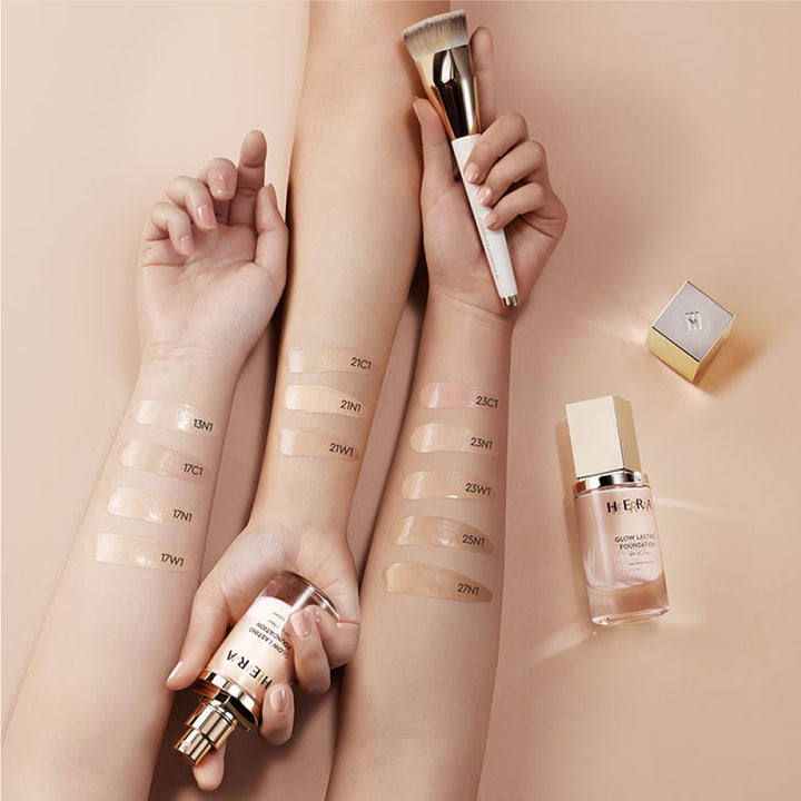 Hera GLOW LASTING FOUNDATION SPF 25 / PA++ 35ml - 25N1 Amber