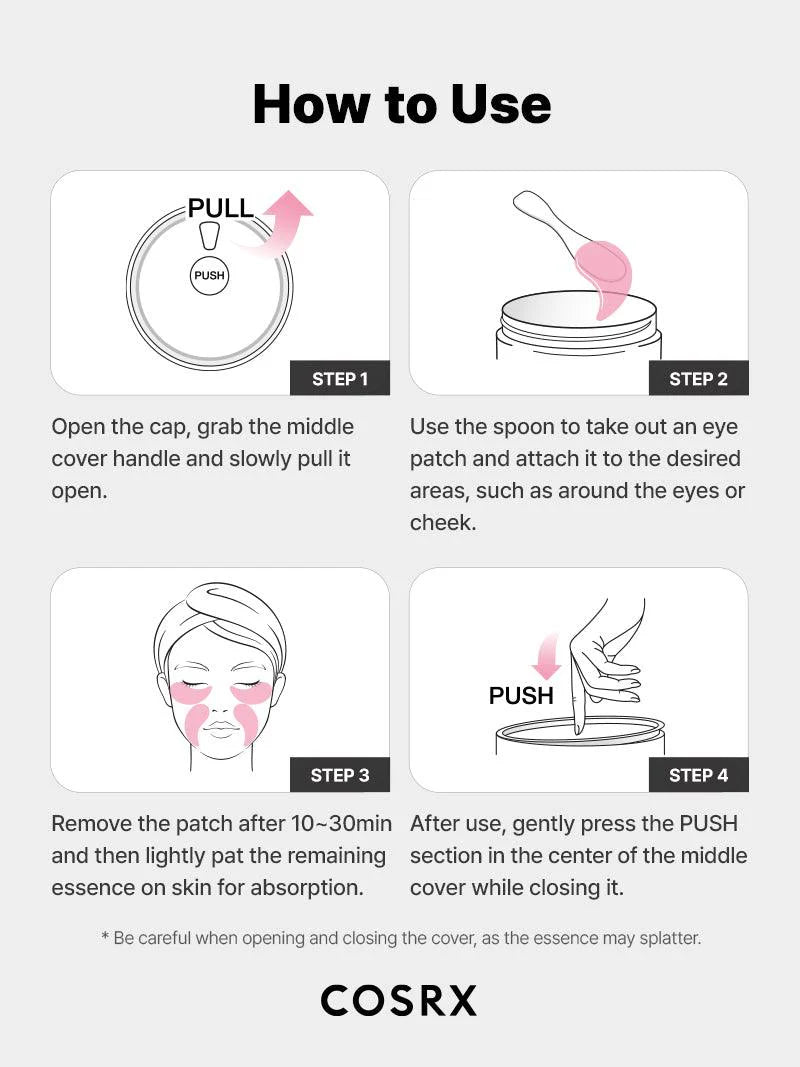 Cosrx The Peptide Collagen Hydrogel Eye Patch 60 patches
