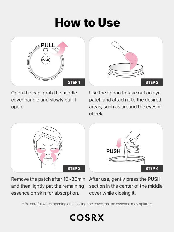 Cosrx The Peptide Collagen Hydrogel Eye Patch 60 patches