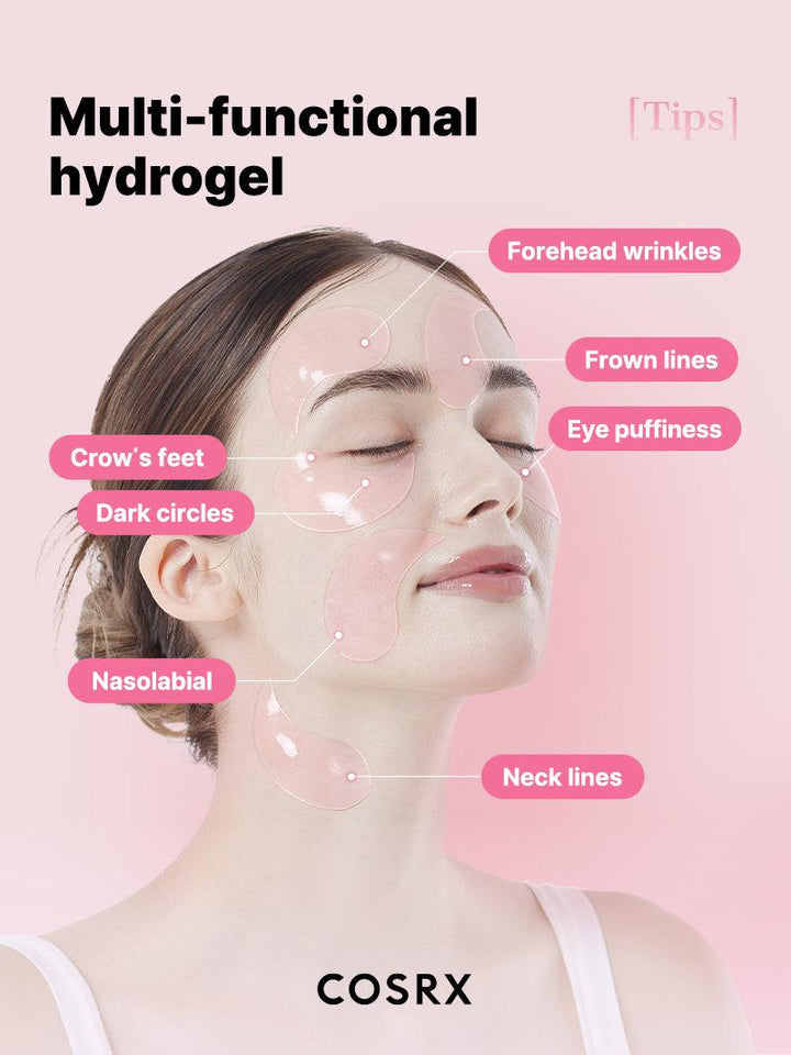 Cosrx The Peptide Collagen Hydrogel Eye Patch 60 patches