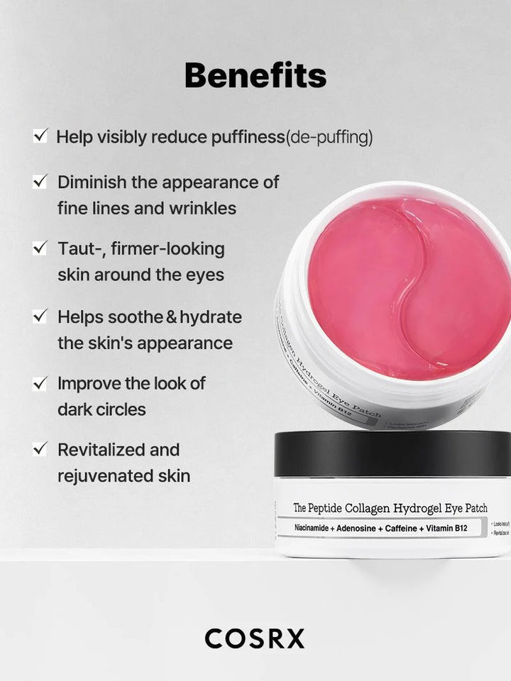 Cosrx The Peptide Collagen Hydrogel Eye Patch 60 patches