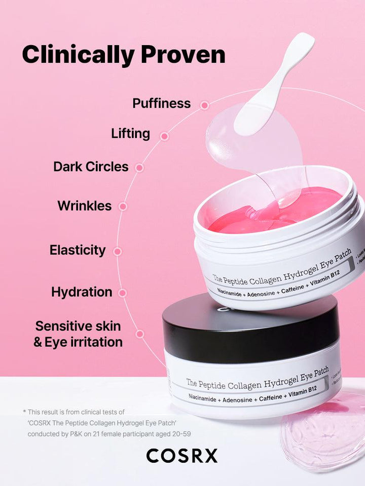 Cosrx The Peptide Collagen Hydrogel Eye Patch 60 patches