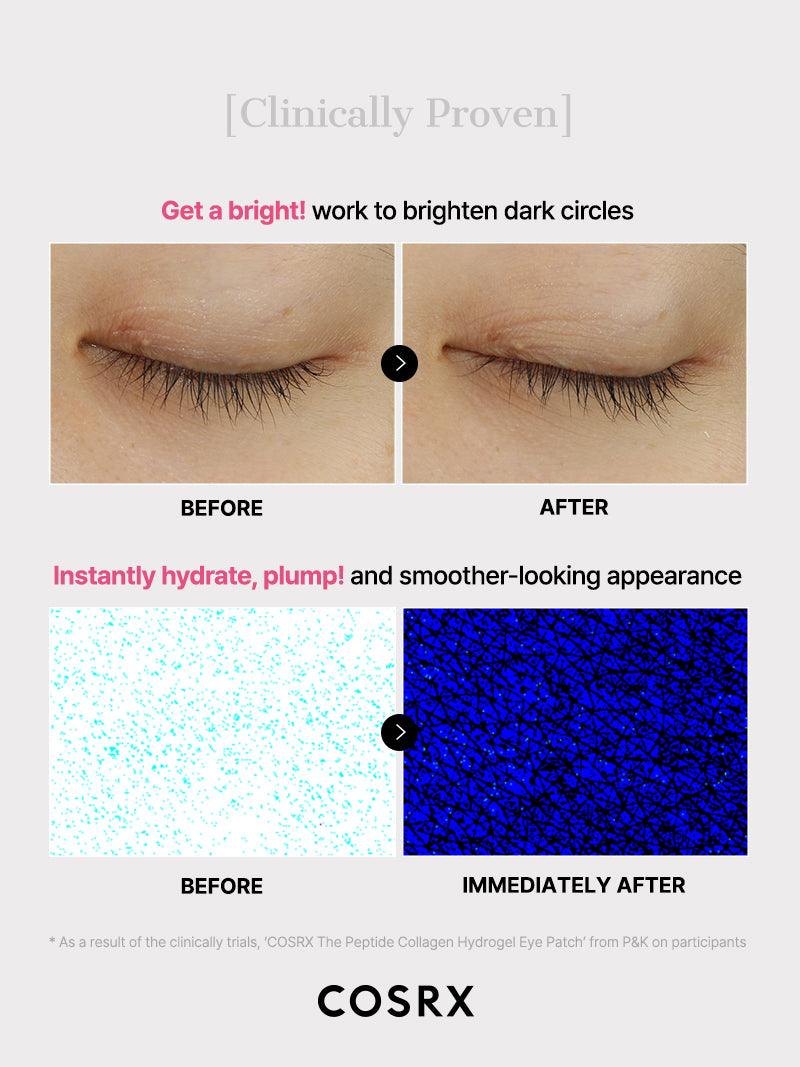 Cosrx The Peptide Collagen Hydrogel Eye Patch 60 patches
