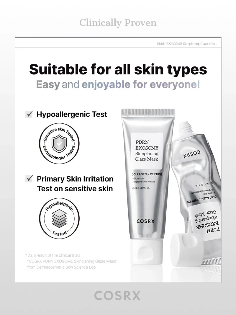 Cosrx PDRN EXOSOME Skinplaning Glaze Mask 50ml
