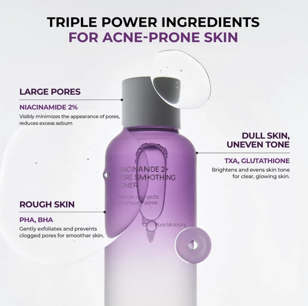 Jumiso Niacinamide 2+ Pore Smoothing Toner 205ml