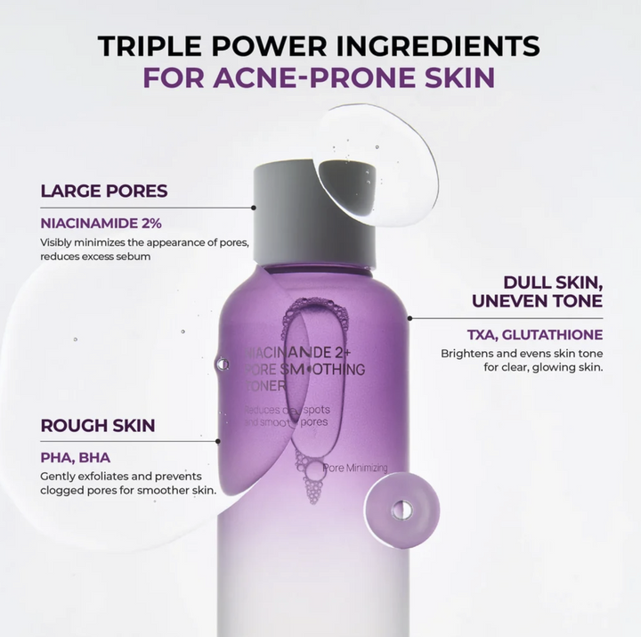 Jumiso Niacinamide 2+ Pore Smoothing Toner 205ml
