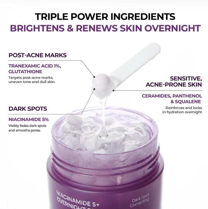 Jumiso Niacinamide 5+ Overnight Cream 50ml