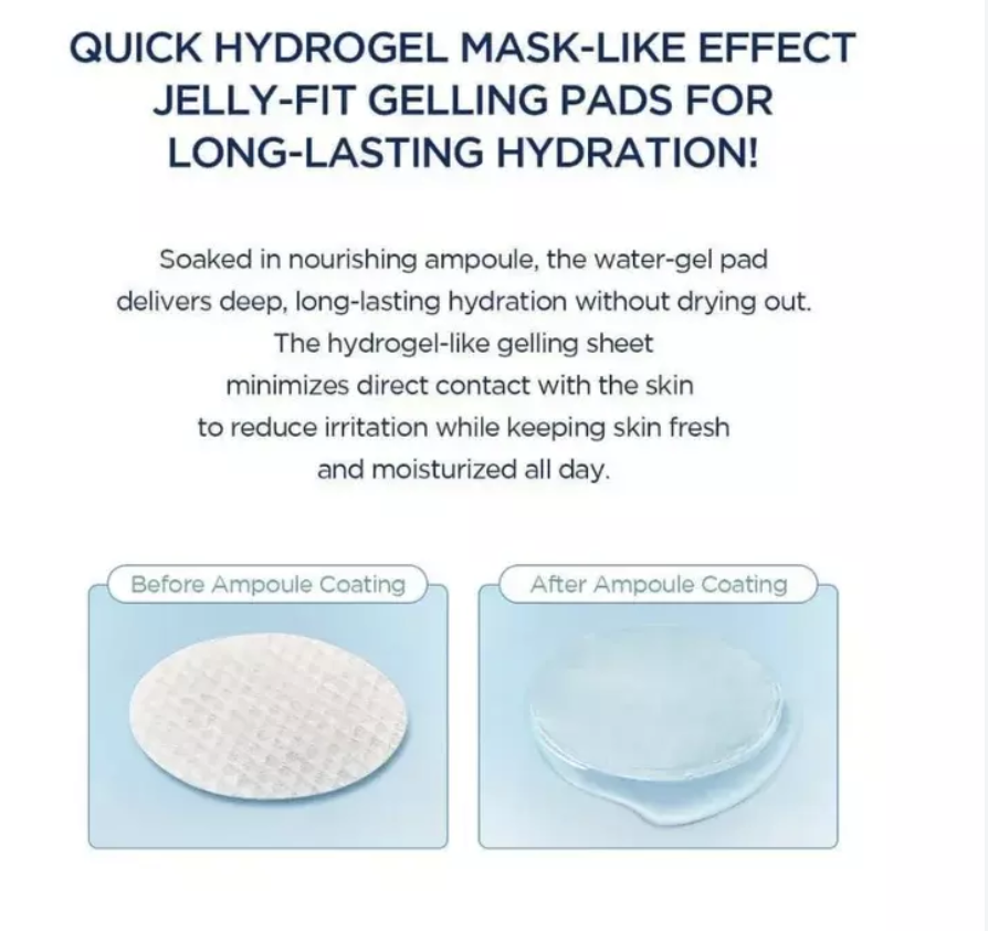 SKIN1004 Madagascar Centella Hyalu-Cica Jelly-Fit Ampoule Pad 60pads