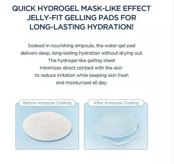 SKIN1004 Madagascar Centella Hyalu-Cica Jelly-Fit Ampoule Pad 60pads