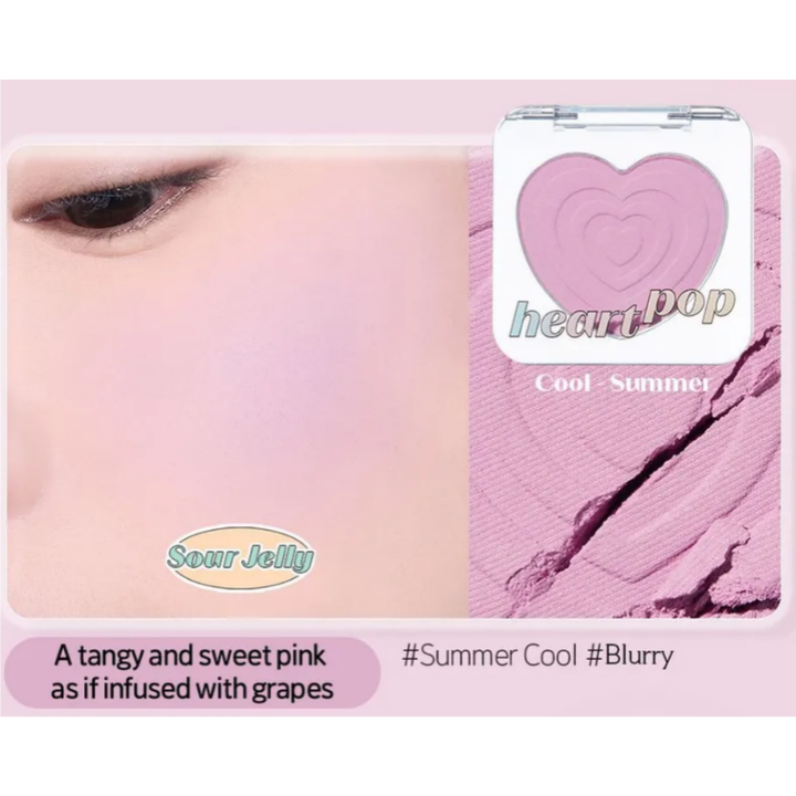 Etude House Sarr Sweeties Heart Pop Blusher 4g - Sour Jelly
