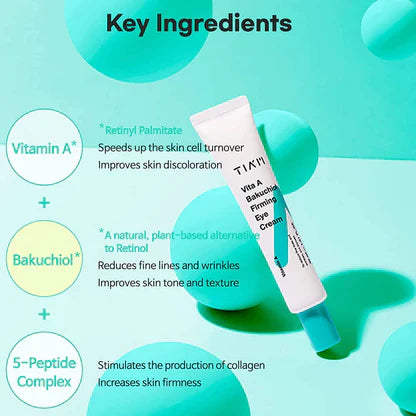 Tiam Vita A Bakuchiol Firming Eye Cream - 30ml