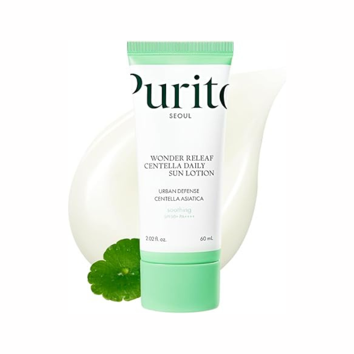 PURITO Wonder Releaf Centella Daily Sun Lotion SPF50+ PA++++ 60ml
