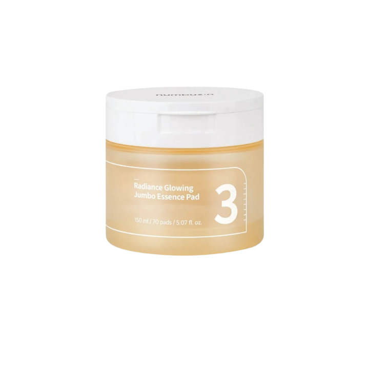 Numbuzin No.3 Radiance Glowing Jumbo Essence Pad 70Pads 150ml