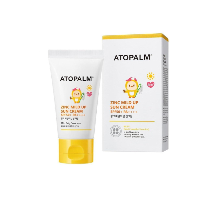 ATOPALM Zinc Mild Up Sun Cream SPF50+ PA++++ 65g