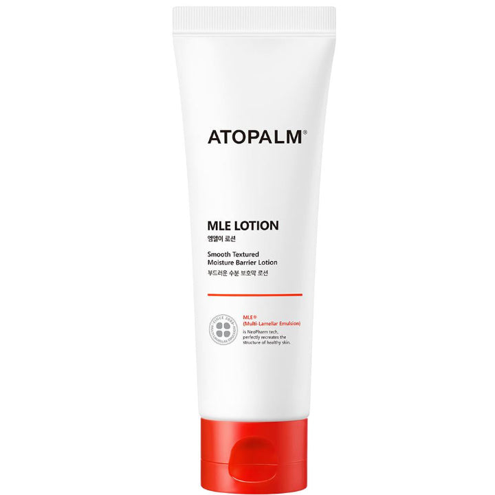 ATOPALM MLE Lotion 120ml for Sensitive Skin, 48 Hours Long Hydration with Ceramide, Long-Lasting Moisturizing Body Lotion, Strengthening Skin Barrier, Redness-Relief, Korean Skincare