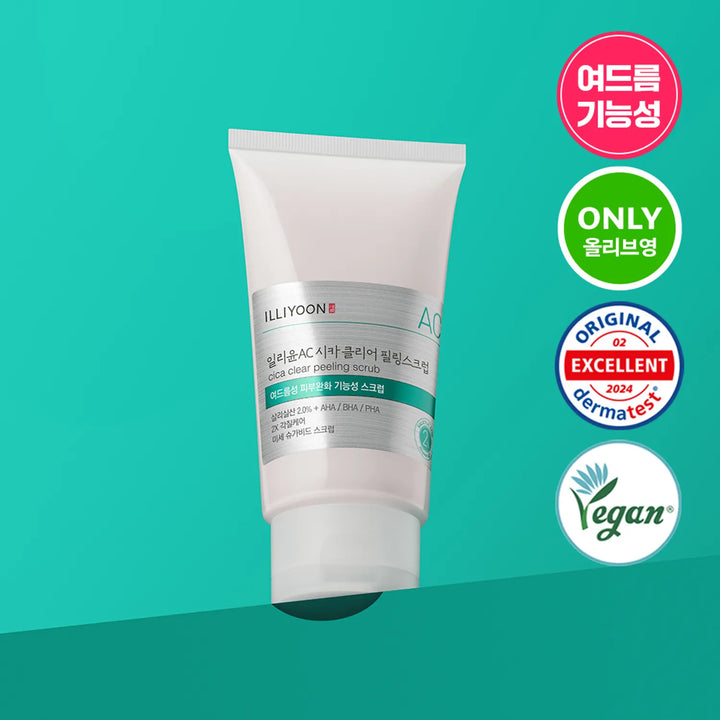 Illiyoon Cica Acne Clear Peeling Scrub 200mL