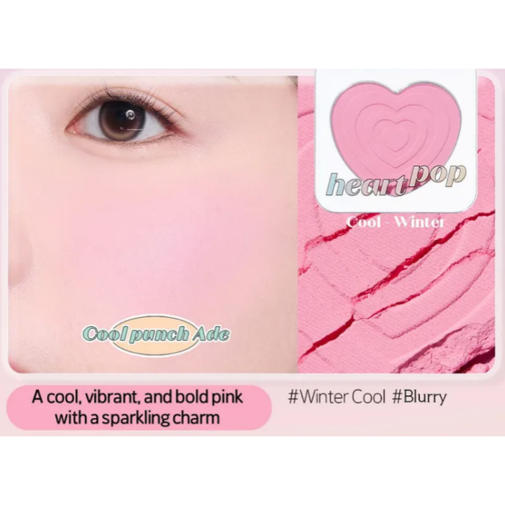 Etude House Sarr Sweeties Heart Pop Blusher 4g - Cool Punch Ade