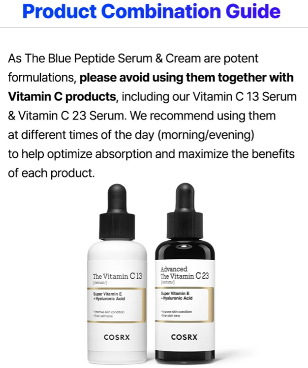 Cosrx The Blue Peptide Bakuchiol Plump Glow Serum 50ml