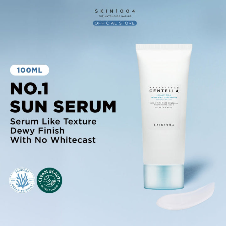 Skin1004 Madagascar Centella Hyalu-Cica Water-Fit Sun Serum - 3 Size