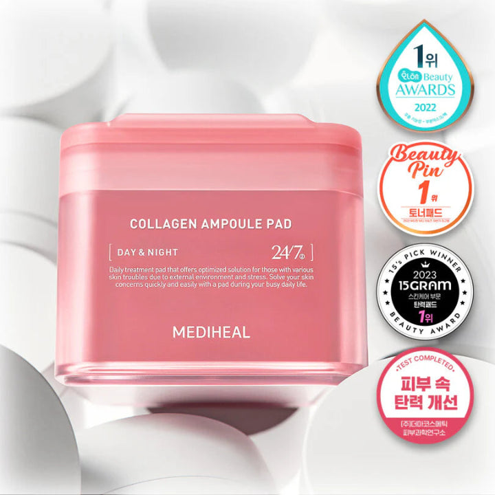 Mediheal Collagen Ampoule Pad 100ea