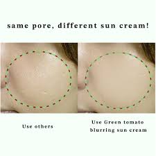 SUNGBOON EDITOR Green Tomato Pore Blurring Sun Cream SPF50+ 50ml