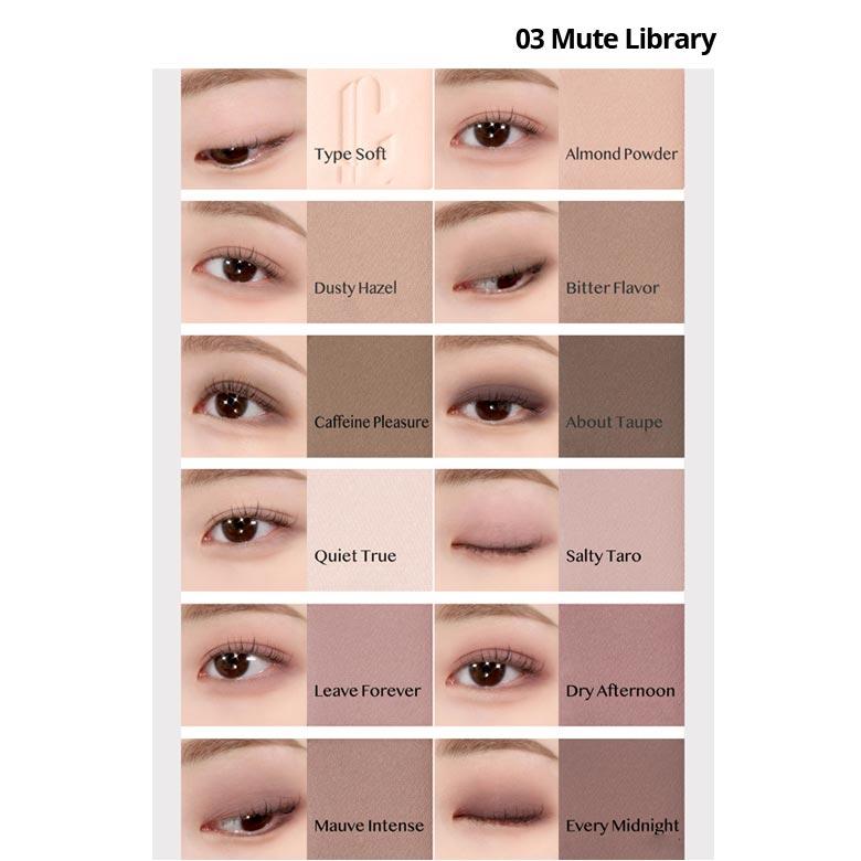 CLIO Pro Eye Palette Air 7.2g No.3 Mute Library