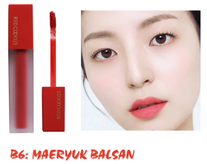 Red Cookies BROWNIE VELVET LIP TINT 4g