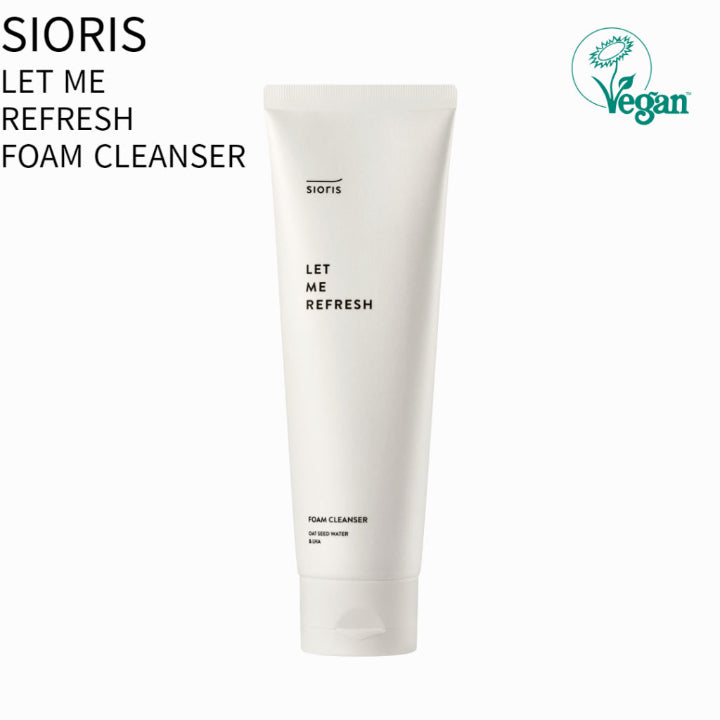 Sioris Let Me Refresh Foam Cleanser 120ml