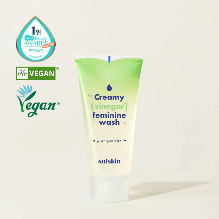 SUISKIN Creamy (vinegar) Feminine Wash - 200ml